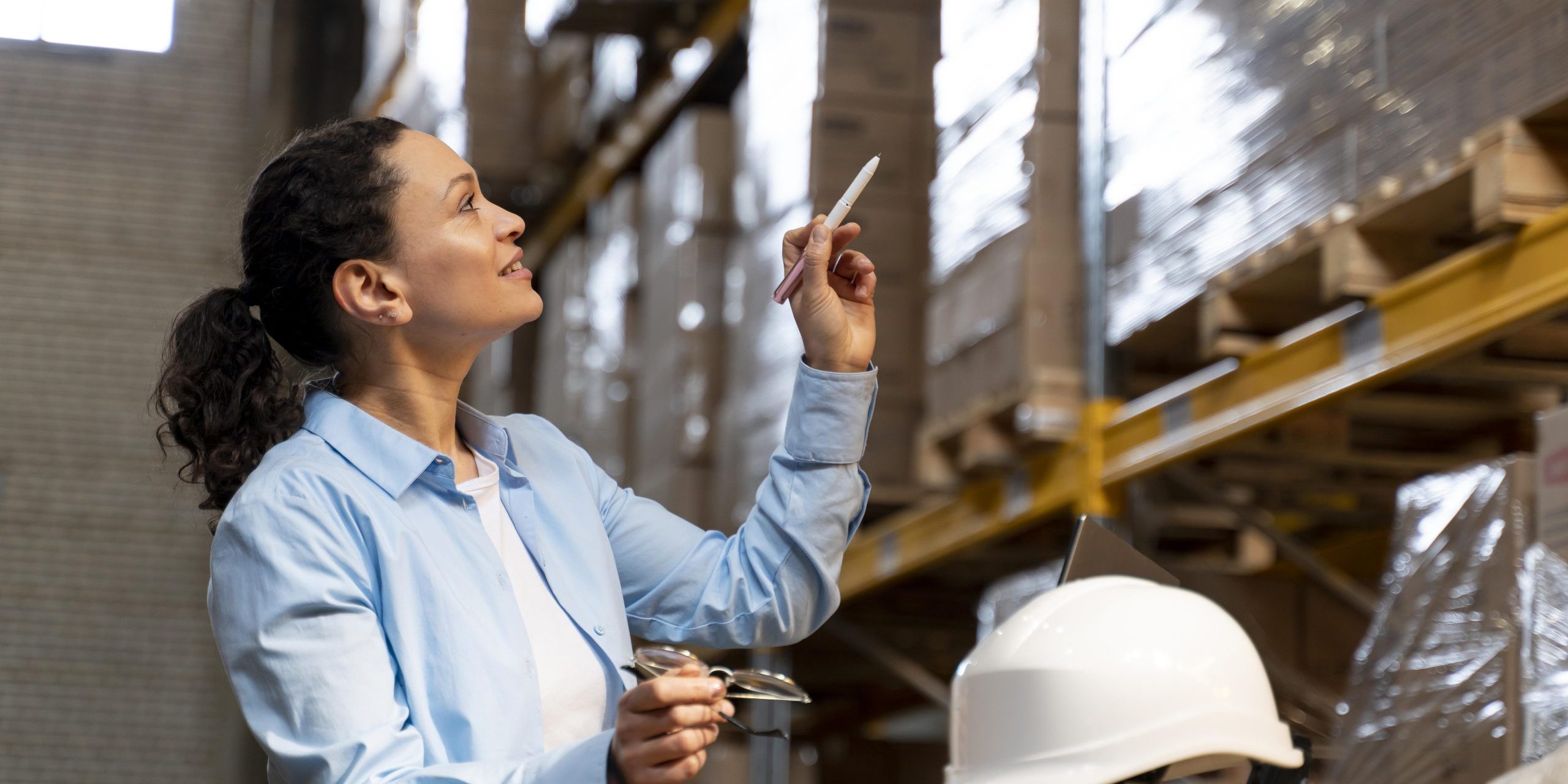 woman-working-warehouse